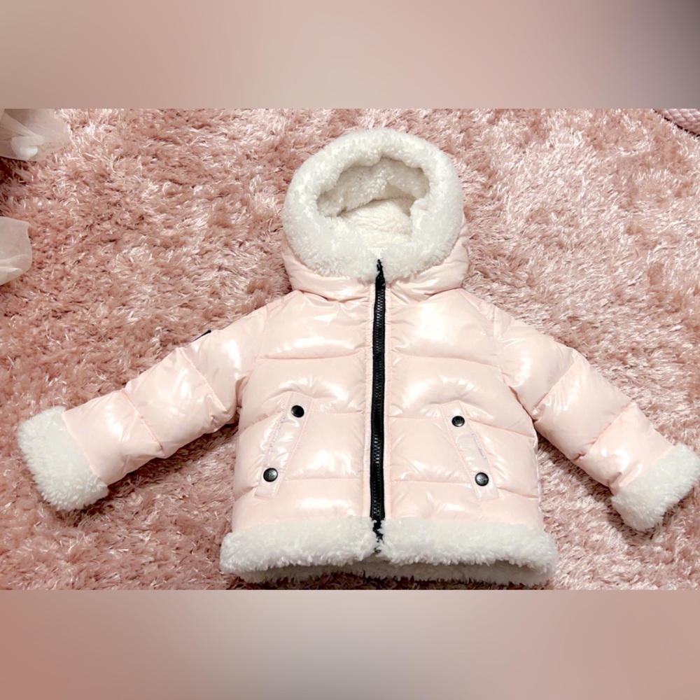 SAM. shearling puffer coat